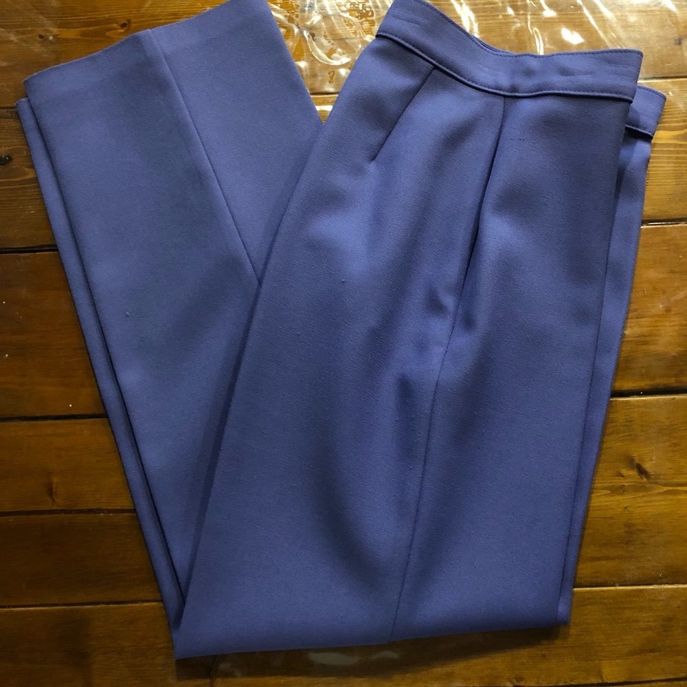 Townhouse Purple Dress Slacks Size 8